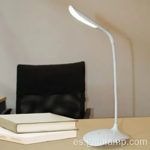 Lámpara de escritorio LED ajustable con características de protección para los ojos